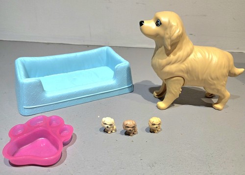 Barbie newborn pups golden - pups,