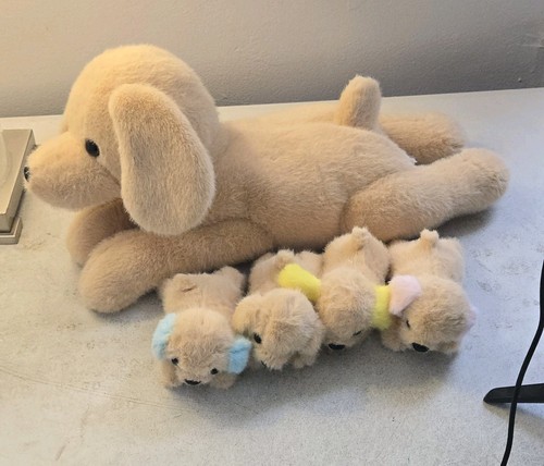 Plush dog labrador golden - plush,